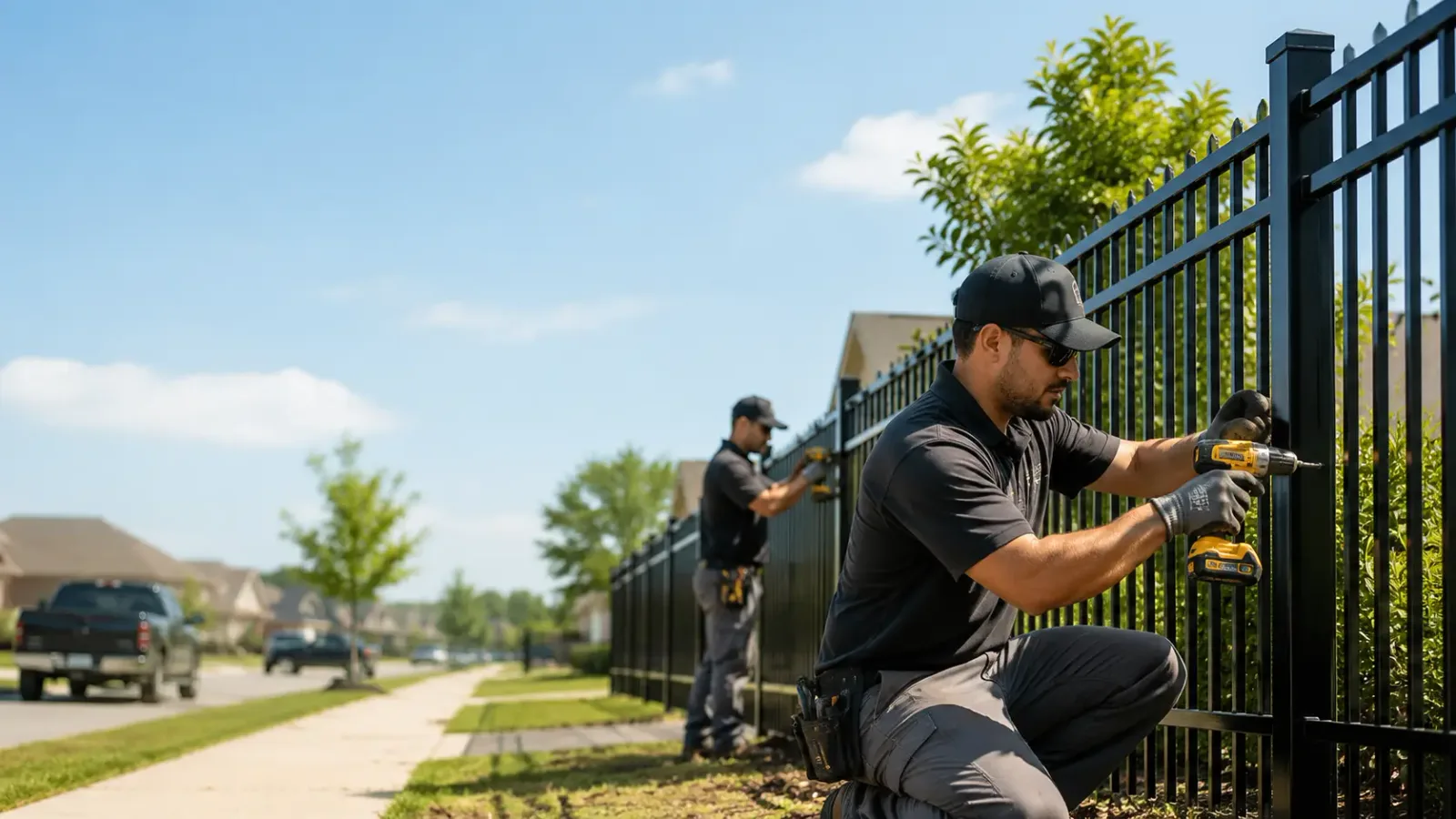 Metal Fence Installation in Freeport, FL